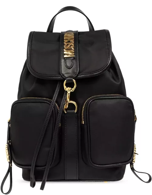 Moschino Backpack With Logo Moschino