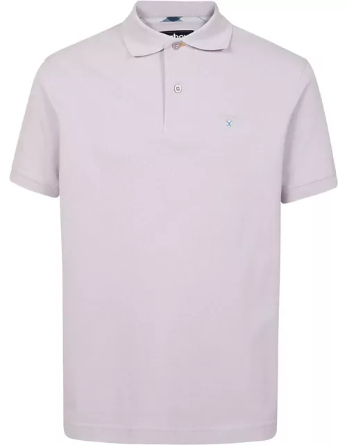 Barbour Logo Embroidered Short Sleeved Polo Shirt