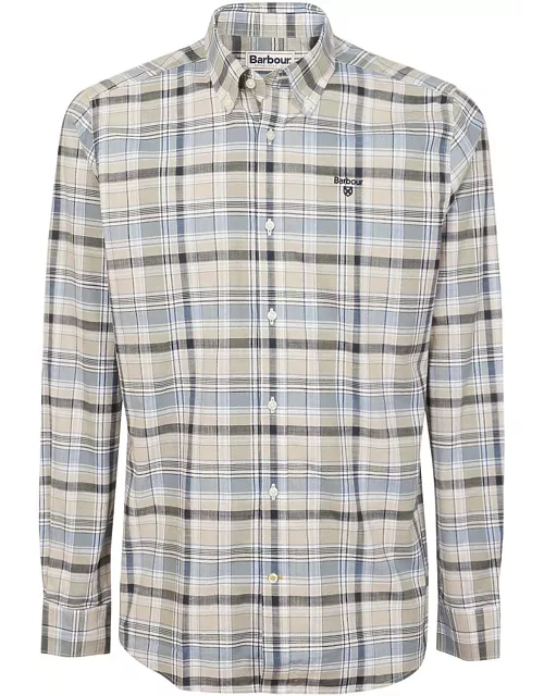 Barbour Logo Detailed Checked Shirt