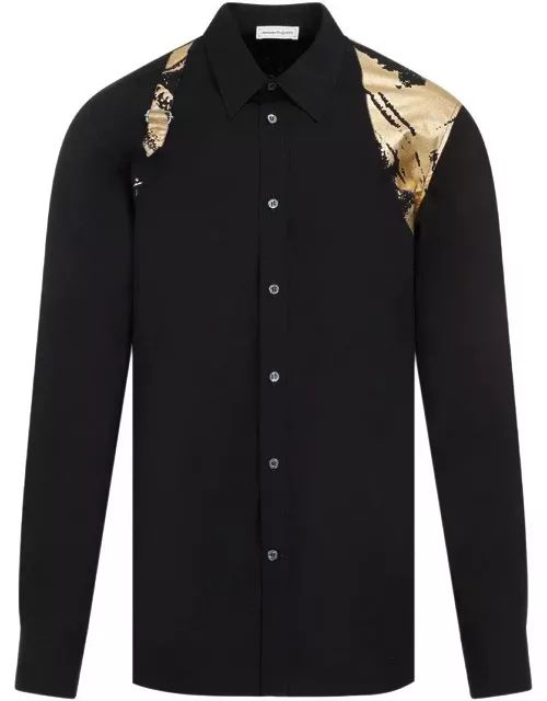 Alexander McQueen Fold Harness Long-sleeved Shirt