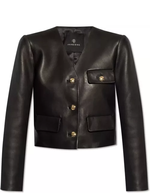 Anine Bing cara Leather Jacket