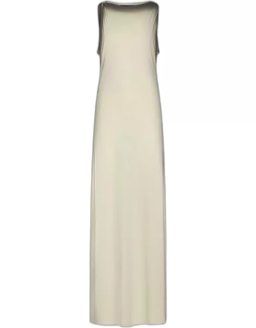 Y/Project Twisted Shoulder Cotton Long Dres