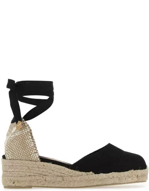 Castañer Carina Ankle Strapped Wedge Espadrille