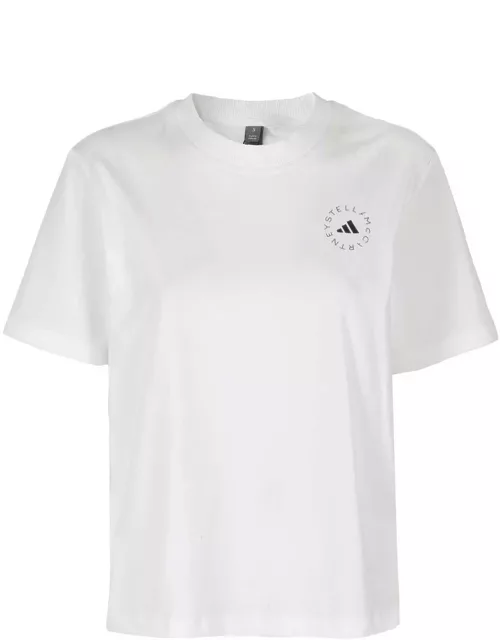 Adidas by Stella McCartney Logo Printed Crewneck T-shirt