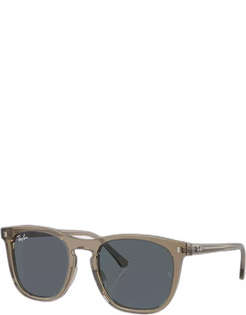 Men's rb2210 Plastic Square Sunglasses, 53m