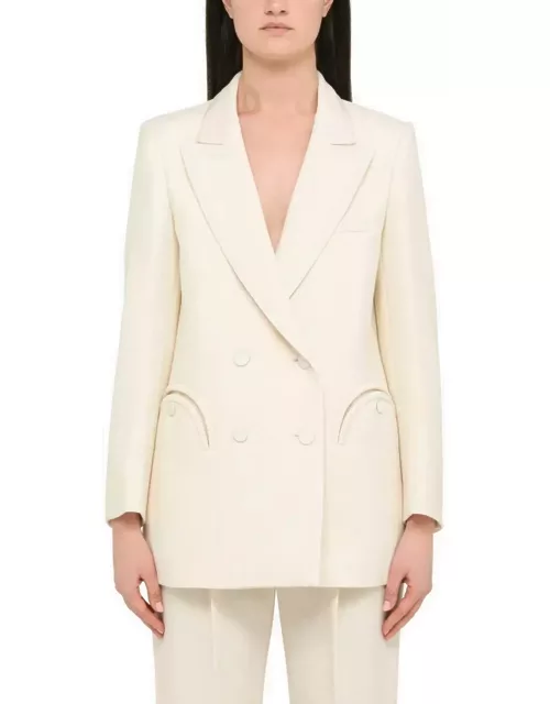 Blazé Milano Double-breasted Fitted Blazer
