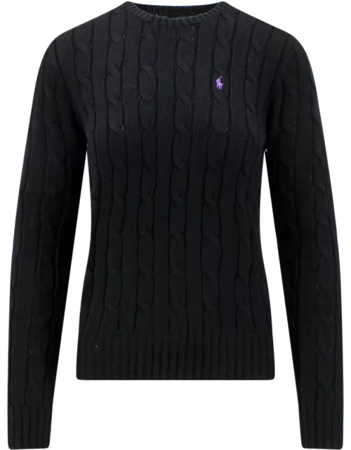 Ralph Lauren Pony Embroidered Knitted Jumper