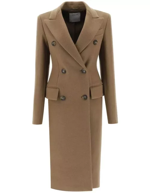 SportMax Double-breasted Long-sleeved Coat