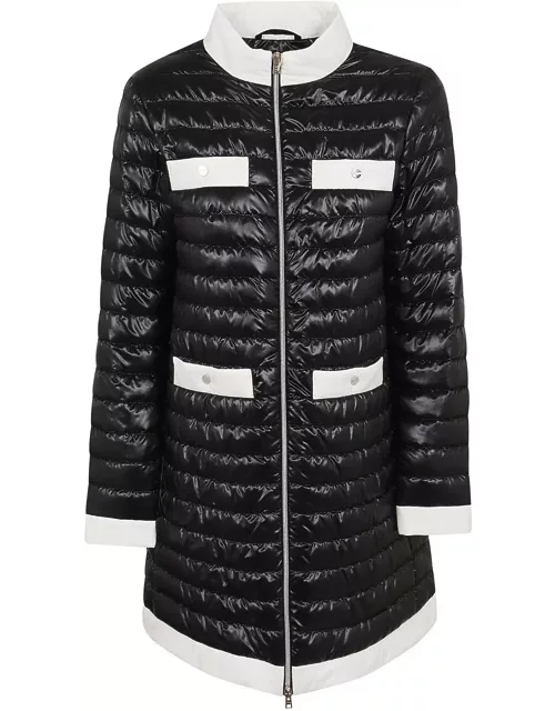 Herno Long Sleeved Quilted Down Jacket