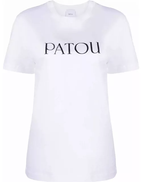 Patou White Cotton T-shirt