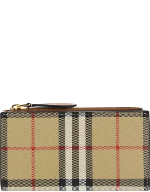 Burberry Archive Check Wallet