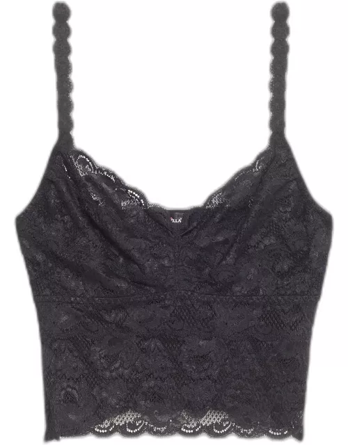Never Say Never Cropped Lace Camisole
