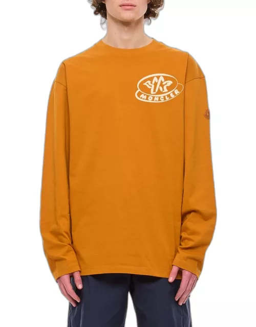 Moncler Ls Cotton T-shirt Orange