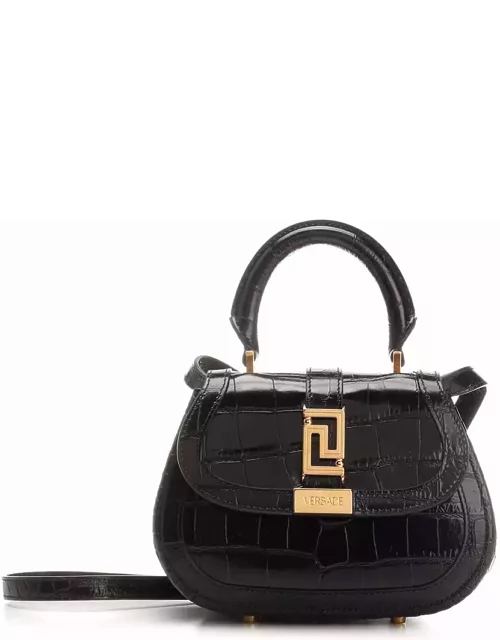 Versace Embossed Leather Mini Bag