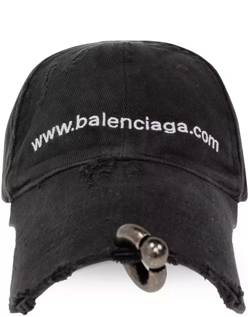 Balenciaga Front Piercing Cap