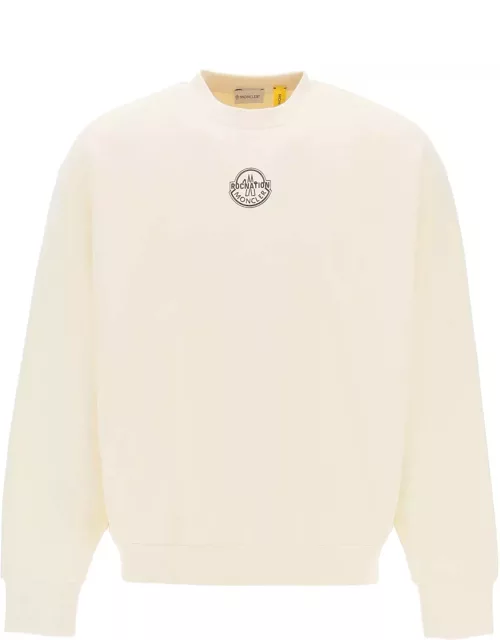 Moncler Genius Crew-neck Sweatshirt With Logo Print