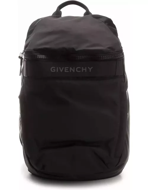 Givenchy G-trek Backpack In Black Nylon