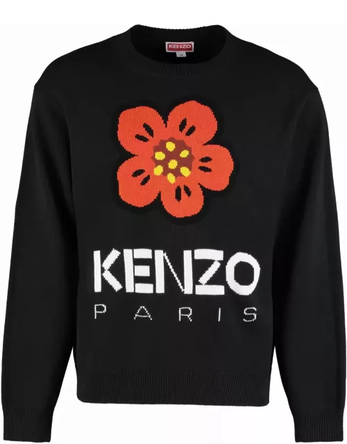 Kenzo Long Sleeve Crew-neck Sweater