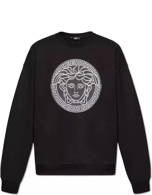 Versace Embroidered Hoodie