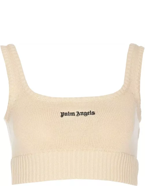 Palm Angels Classic Logo Knit Top