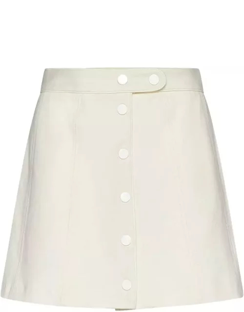 A.P.C. Buttoned A-line Mini Skirt