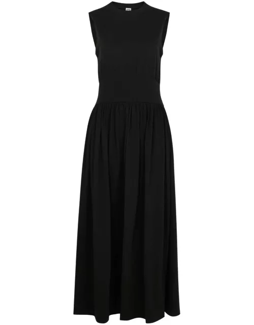 Totême Cotton Maxi Dress - Black - M (UK12 / M)