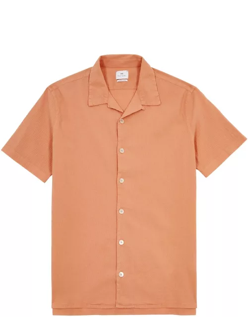 PS Paul Smith Seersucker Shirt - Orange