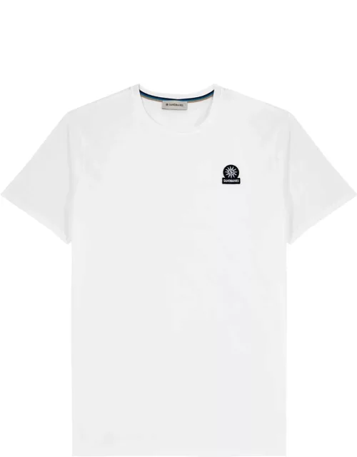 Sandbanks Logo Cotton T-shirt - White