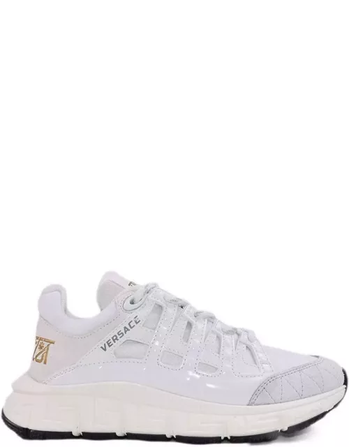 Versace Logo Patch Lace-up Sneaker