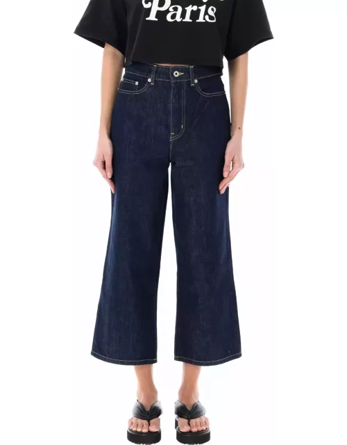 Kenzo Sumire Cropped Jean