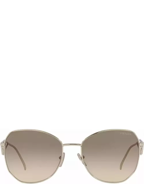 Prada Eyewear Pr 57ys Pale Gold Sunglasse