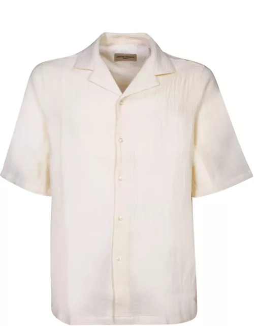 Officine Générale Short Sleeves White Shirt