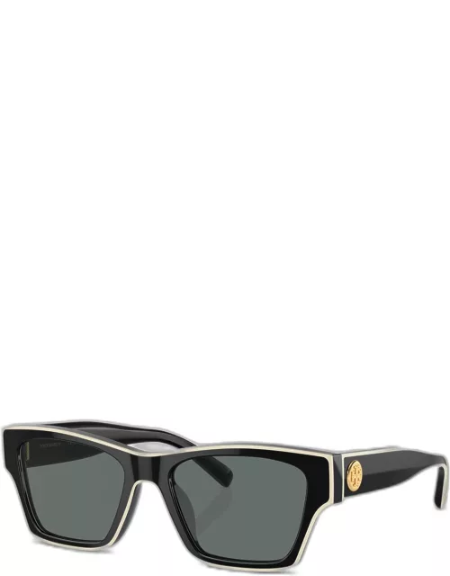 Outlined Rectangle Sunglasse