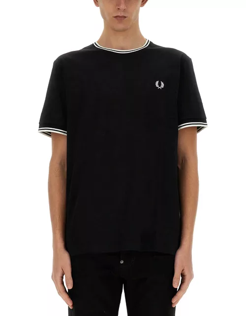 fred perry t-shirt with logo