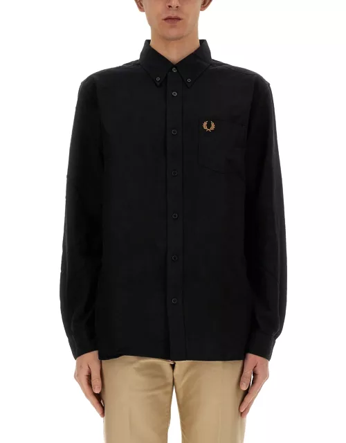 fred perry shirt with logo