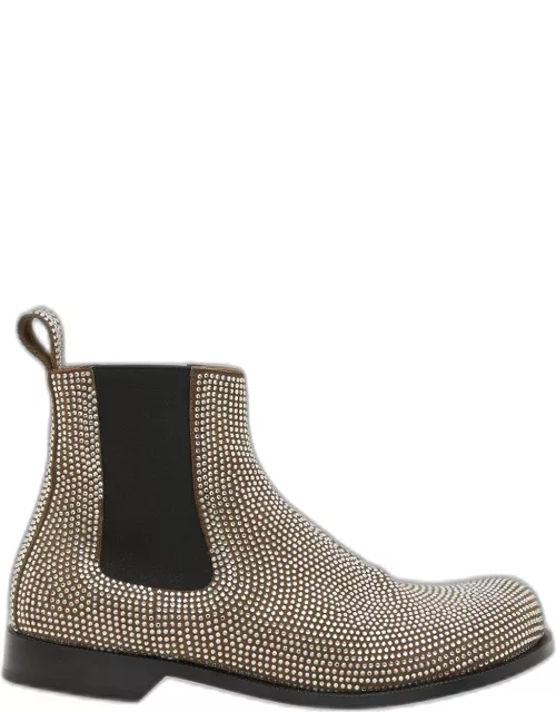 Men's Campo Suede and Crystal Chelsea Boot