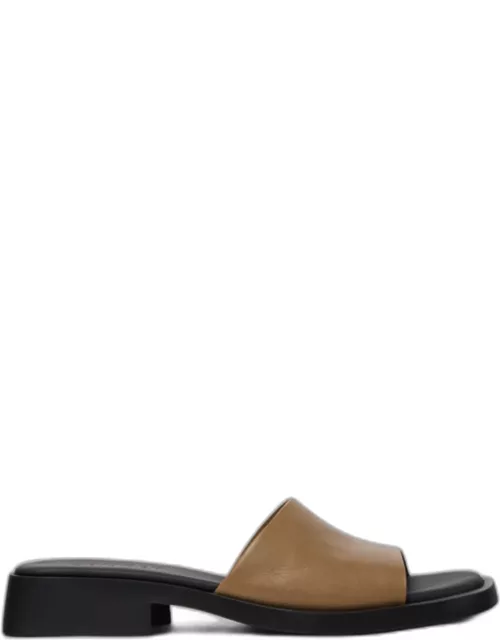 Flat Sandals CAMPER Woman colour Brown