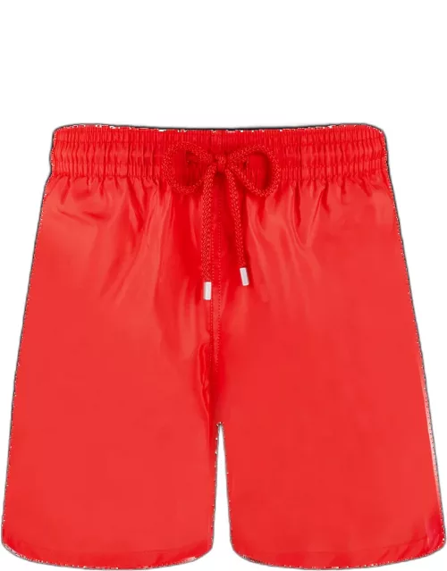 Men Swim Trunks Ultra-light And Packable Solid - Swimming Trunk - Mahina - Red