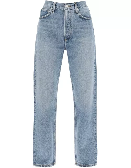 AGOLDE Straight Leg Jeans from the 90's with High Waist