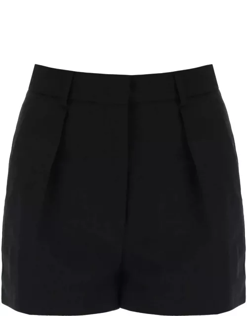 SPORTMAX cotton gabardine shorts for