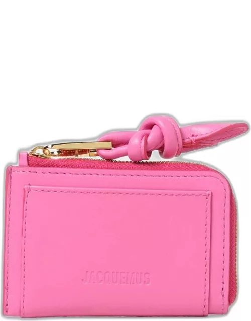 Wallet JACQUEMUS Woman color Pink