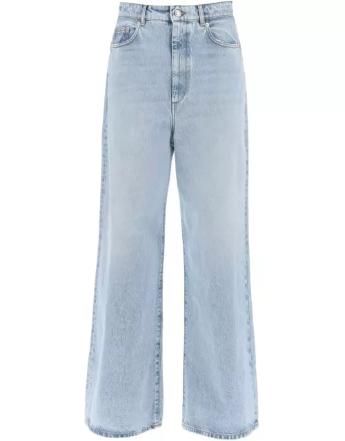 SPORTMAX wide-legged angri jeans for a