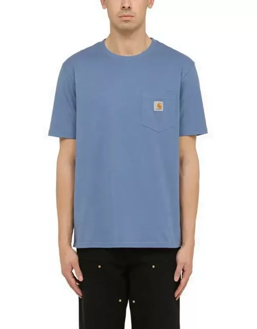 Light blue S/S Pocket T-Shirt