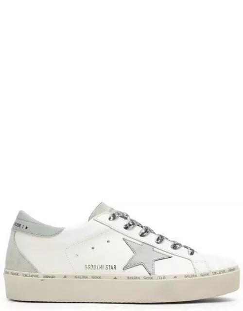 Low Hi Star white sneakers with platfor