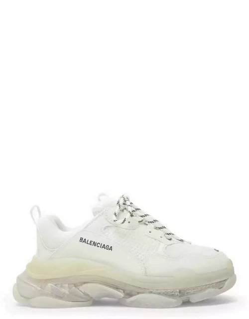 Triple S Clear Sole white trainer