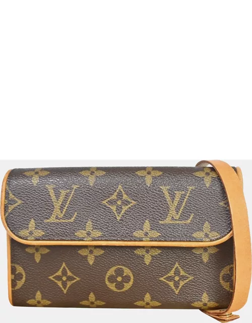 Louis Vuitton Monogram Canvas Florentine Clutch Bag
