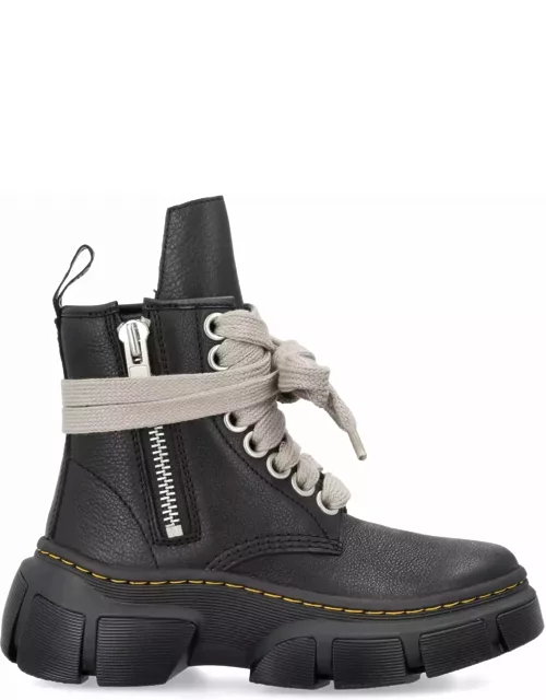Rick Owens x Dr. Martens 1460 Leather Dmxl Platform Jumbo Lace Up Boot