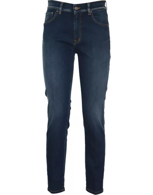 Dondup Button Fitted Jean