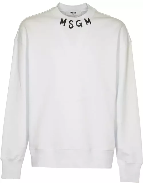 MSGM Logo Neck Sweater