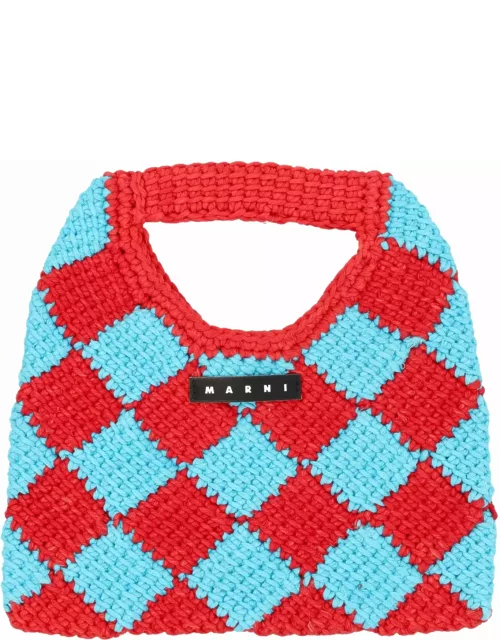 Marni Diamond Crochet Bag